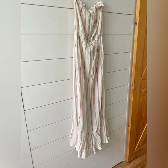 Elan International Strapless Stripe Maxi Cover-Up Dress - Picture 11 of 13